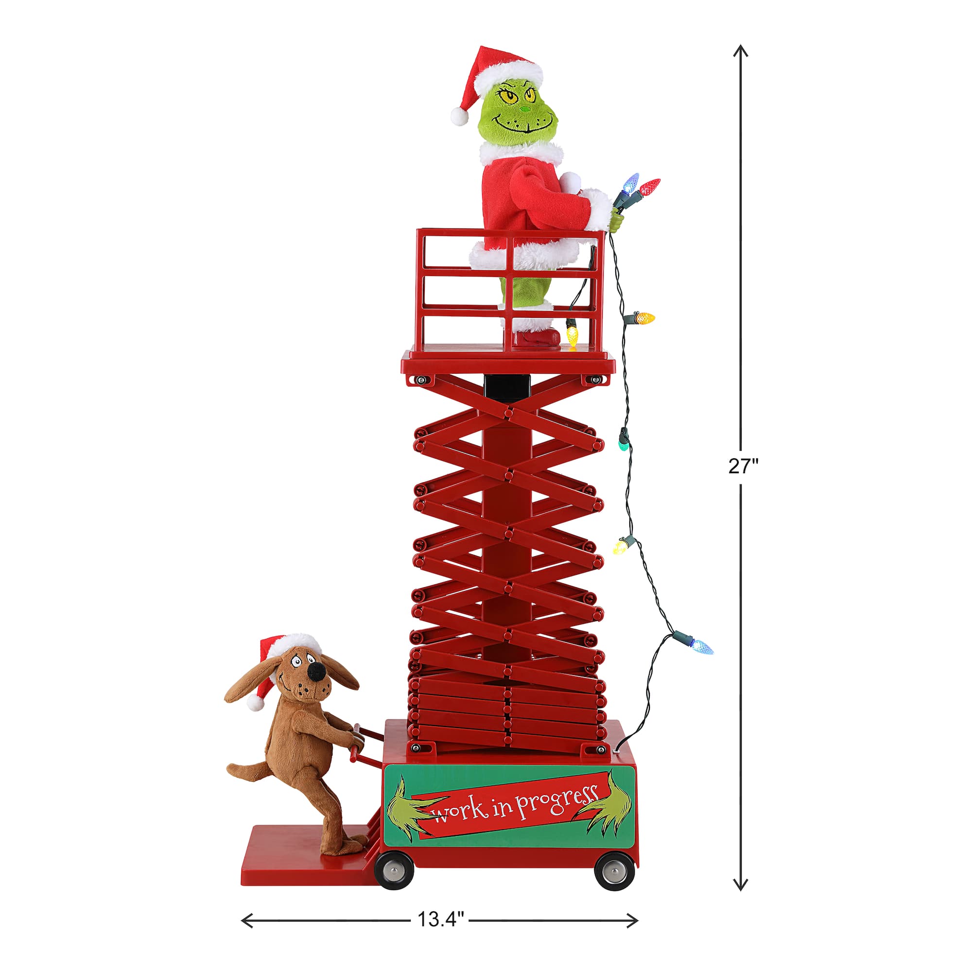 Mr. Christmas 50" Animated & Musical Grinch Lift